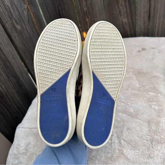 Rothy’s Wildcat Cheetah Print Chelsea Sneaker Size 8.5 - Picture 7 of 12